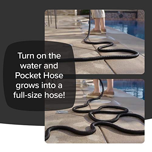 Pocket Hose Original Silver Bullet Lightweight Water Hose by BulbH...