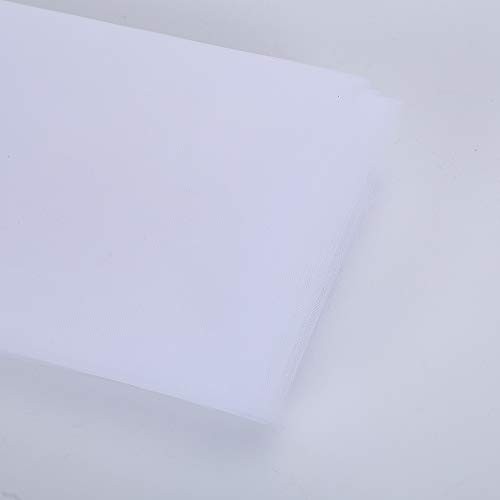54Inch by 10Yards30ft Tulle Bolt Tulle Fabric for Wedding Decora...