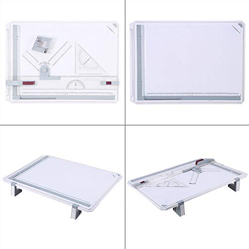 Pro A3 Drawing Board,Lightweight Multi-Functional Drafting Table w...
