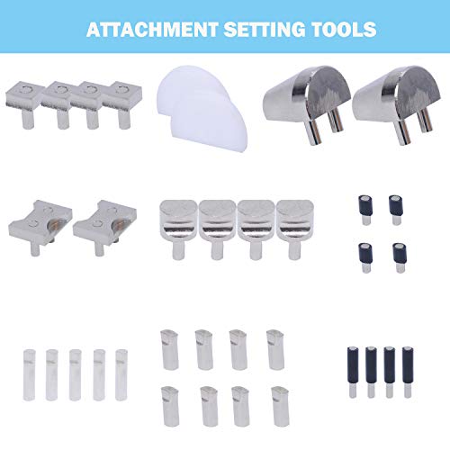 Podoy Jewelers Engraving Tools Block Ball Vise 3 inch with 35Pcs A...