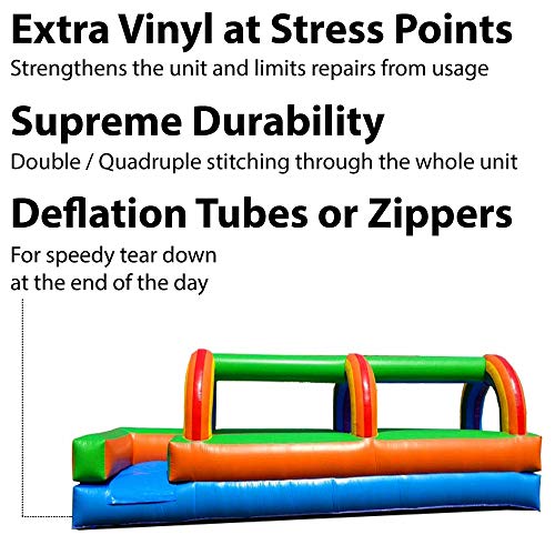 Pogo Bounce House Inflatable Slip and Slide - 25 Foot Long x 6 F...