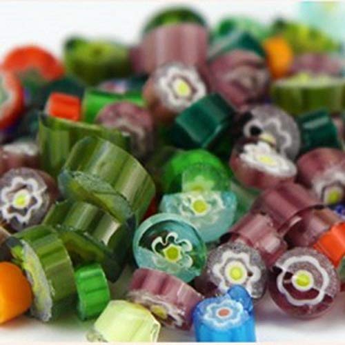3bags/lot Frit Millefiori Glass & Millefiori Glass Bead Making in ...