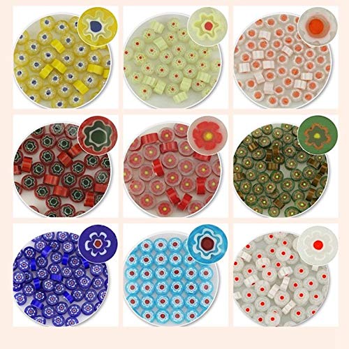 3bags/lot Frit Millefiori Glass & Millefiori Glass Bead Making in ...