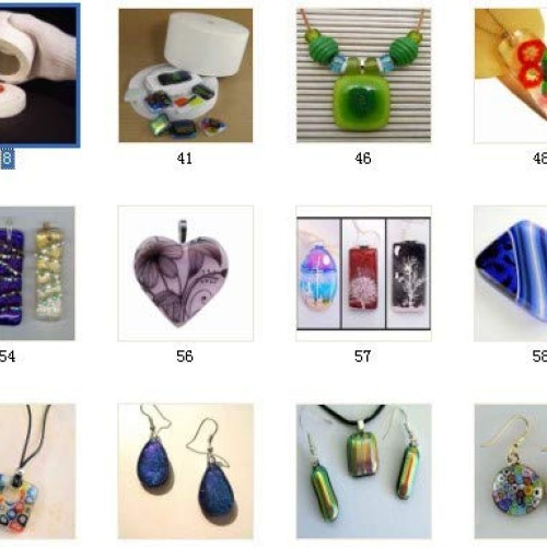 3bags/Pack28g/Bag Confetti Glass Fusing Designs DIY Jewelry Glas...