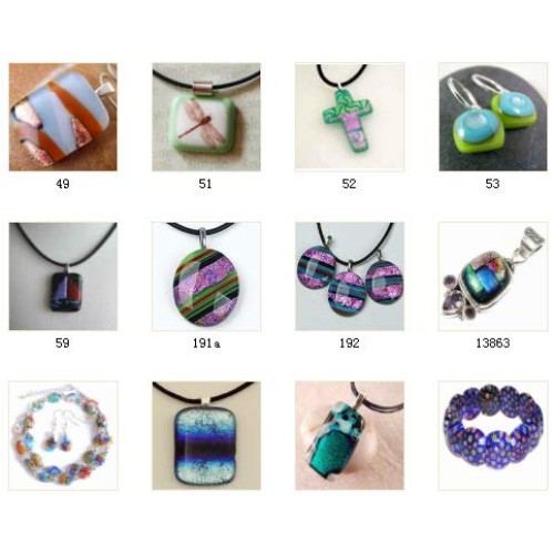 3bags/Pack28g/Bag Confetti Glass Fusing Designs DIY Jewelry Glas...