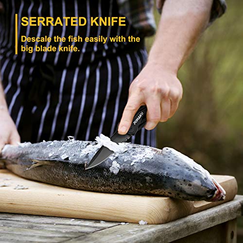 Multitool Knife, POHAKU 13 in 1 Portable Multifunctional Multi too...