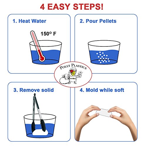 Moldable Plastic Pellets by Polly Plastics | Thermoplastic Beads |...