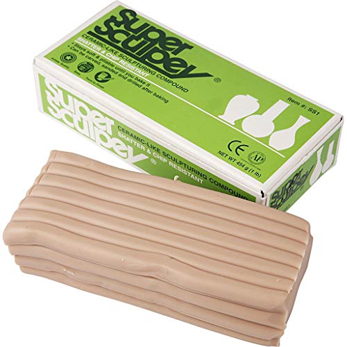 Sculpey Super Sculpturing Compound 1 lb. box, Beige