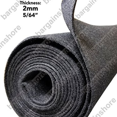 Polymat 20 Ft By 3.75 Ft Wide Charcoal Carpet Trunk Liner Dash Cov...