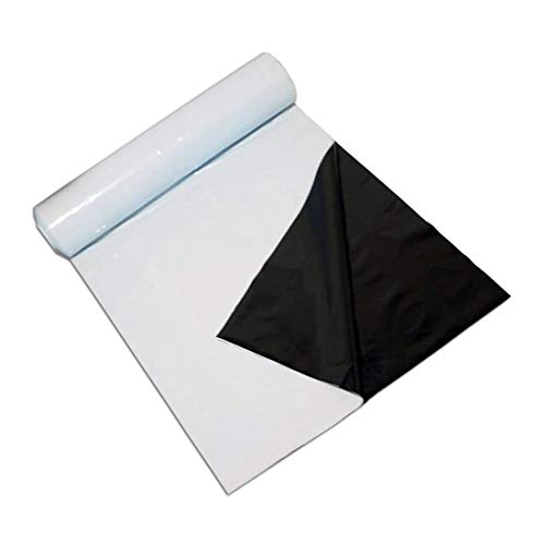 Greenhouse Panda Film Black & White Reflective Poly Film 16ft x 2...