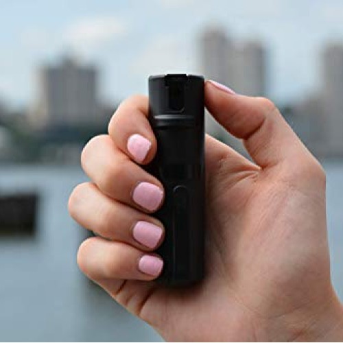 POM Pepper Spray Black Flip Top Pocket Clip - Maximum Strength OC ...