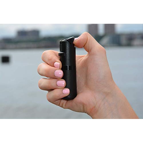 POM Pepper Spray Black Flip Top Pocket Clip - Maximum Strength OC ...