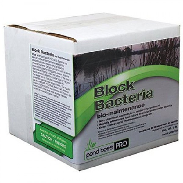 POND BOSS CBBPR5 Pro Block Bacteria, 5-Pound