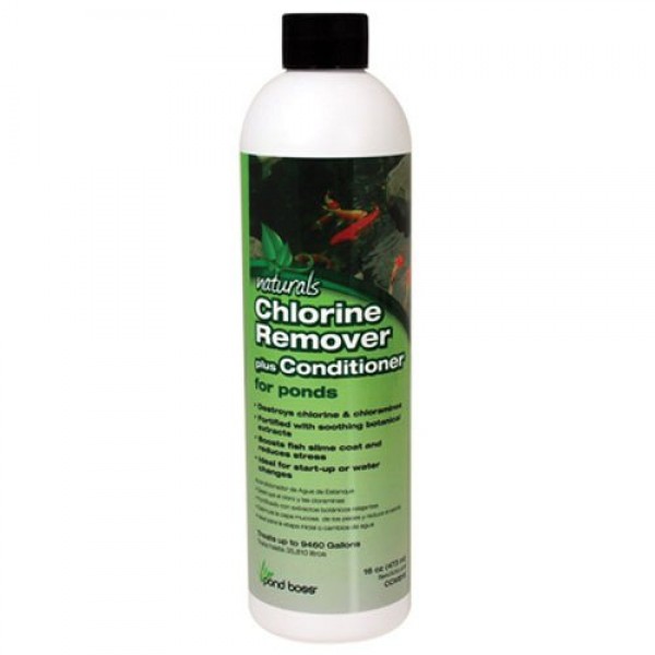 pond boss Chlorine Remover Plus Conditioner, 16-Ounce