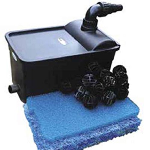 PondXpert FiltoBox 1200 Gallons Non UVC Pond Filter, Water Garden ...