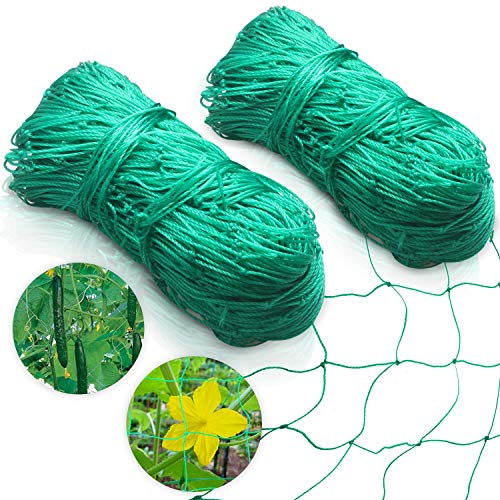 Ponwec Heavy-Duty Garden Plant Trellis Netting Flexible Elastic Pl...