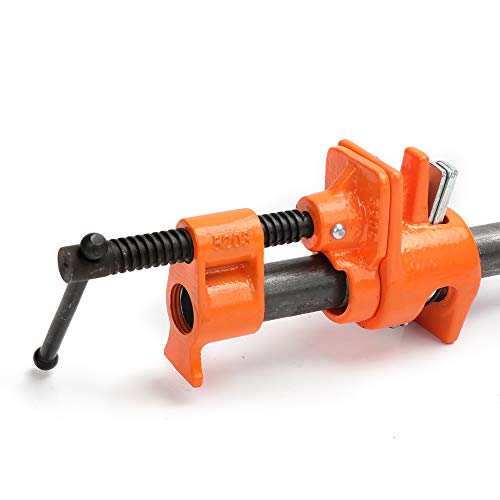 PONY 52 Pipe Clamp, Fixture for 1/2-Inch Black Pipe