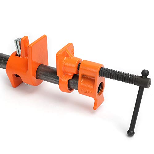 PONY 52 Pipe Clamp, Fixture for 1/2-Inch Black Pipe