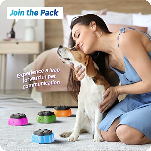 PawTalk Recordable Dog Buttons - Talking Buttons for Pet Communica...