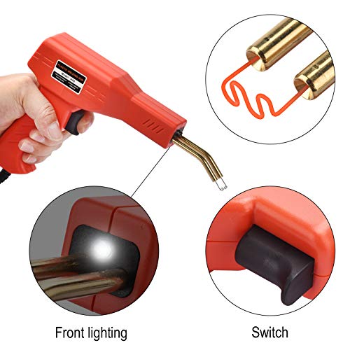 Plastic Welder Kit for Bumper Repair, 50w Hot Stapler Welding ,...