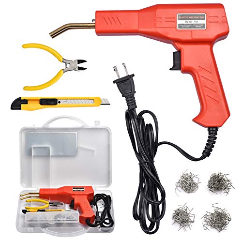 Plastic Welder Kit for Bumper Repair, 50w Hot Stapler Welding ,...