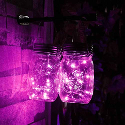Mason Jar Lids Light Solar Lid Lights Indoor Outdoor Mood Light Fi...
