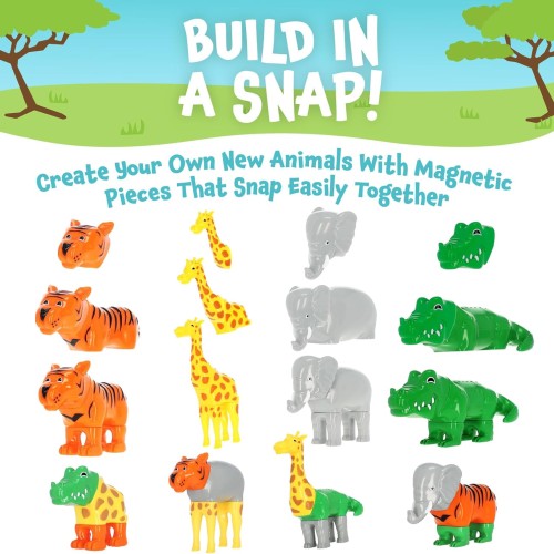 Popular Playthings Magnetic Mix or Match Animals