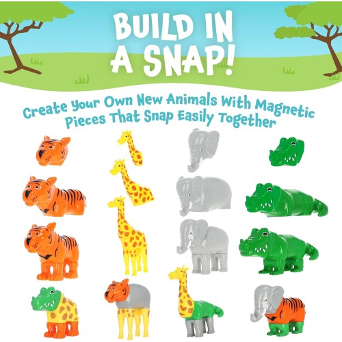 Popular Playthings Magnetic Mix or Match Animals