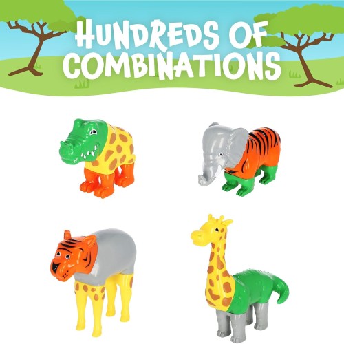 Popular Playthings Magnetic Mix or Match Animals