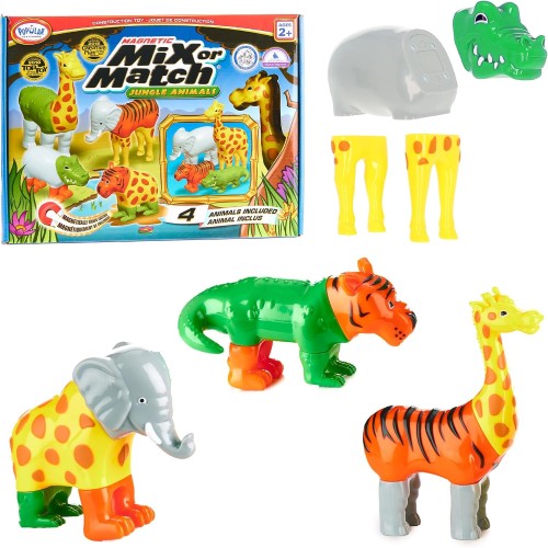 Popular Playthings Magnetic Mix or Match Animals