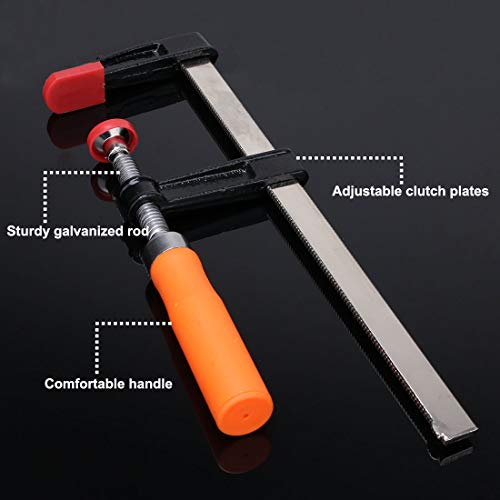 Bar Clamps,4Pcs Clutch Style General Purpose 2 x 8 Clamps for Wo...