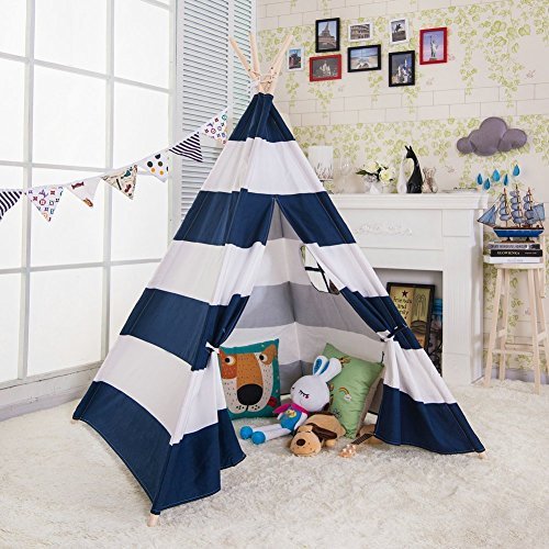 Porpora Indoor Indian Playhouse Toy Teepee Play Tent Kids Toddlers...