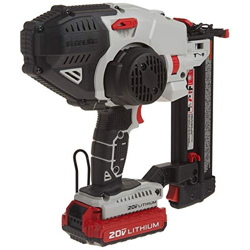 PORTER-CABLE 20V MAX Cordless Brad Nailer Kit, 18GA PCC790LA