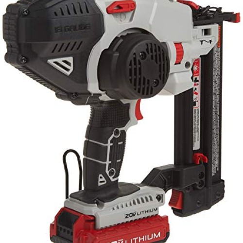 PORTER-CABLE 20V MAX Cordless Brad Nailer Kit, 18GA PCC790LA