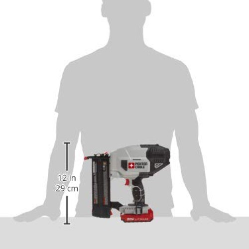 PORTER-CABLE 20V MAX Cordless Brad Nailer Kit, 18GA PCC790LA