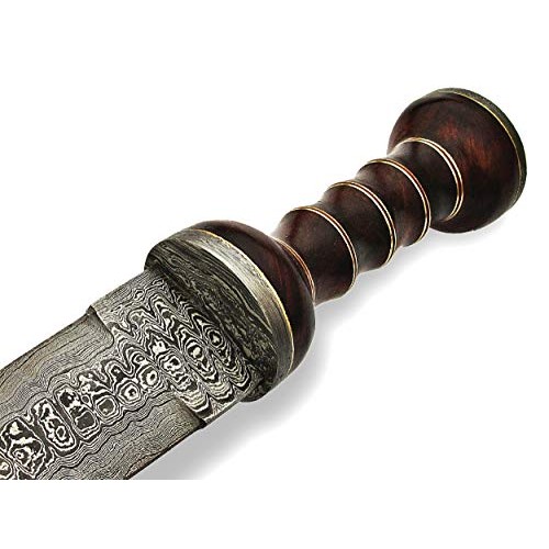 Poshland REG-M-22 Custom Handmade Damascus Steel- 15.1 Inches Hun...