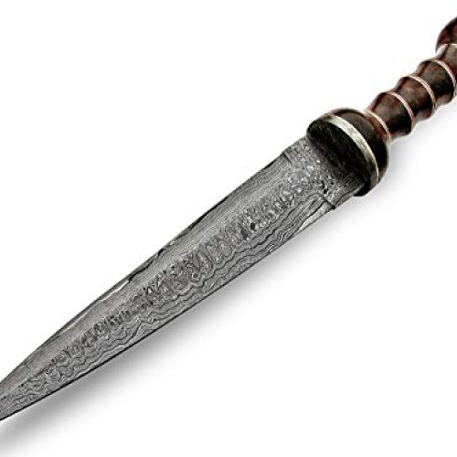 Poshland REG-M-22 Custom Handmade Damascus Steel- 15.1 Inches Hun...