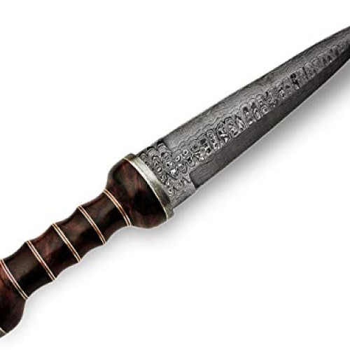 Poshland REG-M-22 Custom Handmade Damascus Steel- 15.1 Inches Hun...