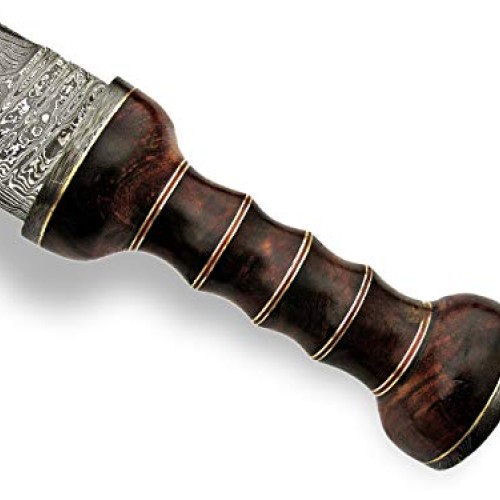 Poshland REG-M-22 Custom Handmade Damascus Steel- 15.1 Inches Hun...