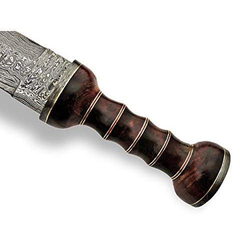 Poshland REG-M-22 Custom Handmade Damascus Steel- 15.1 Inches Hun...