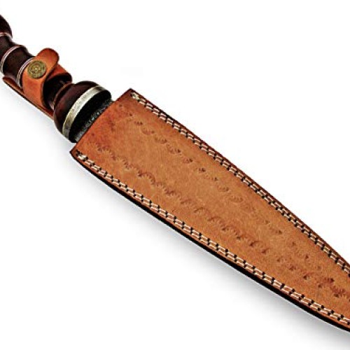Poshland REG-M-22 Custom Handmade Damascus Steel- 15.1 Inches Hun...