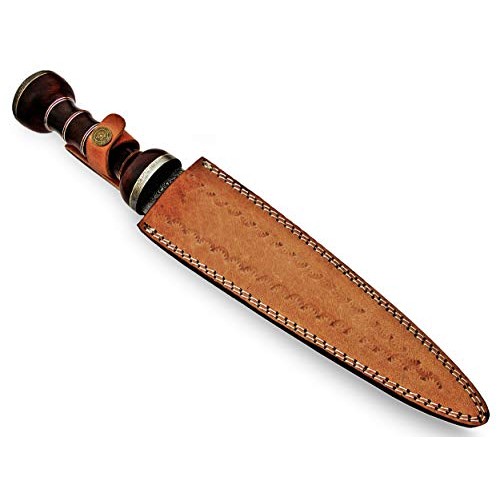 Poshland REG-M-22 Custom Handmade Damascus Steel- 15.1 Inches Hun...