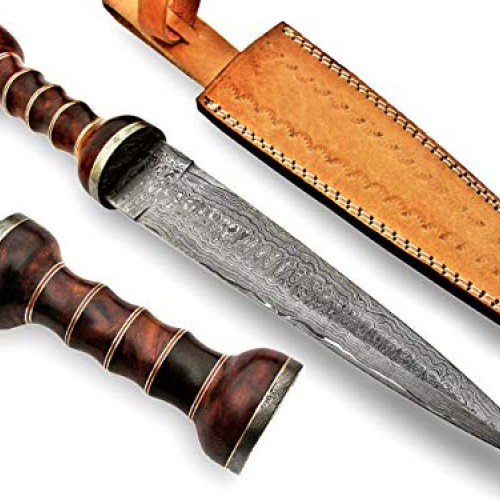 Poshland REG-M-22 Custom Handmade Damascus Steel- 15.1 Inches Hun...