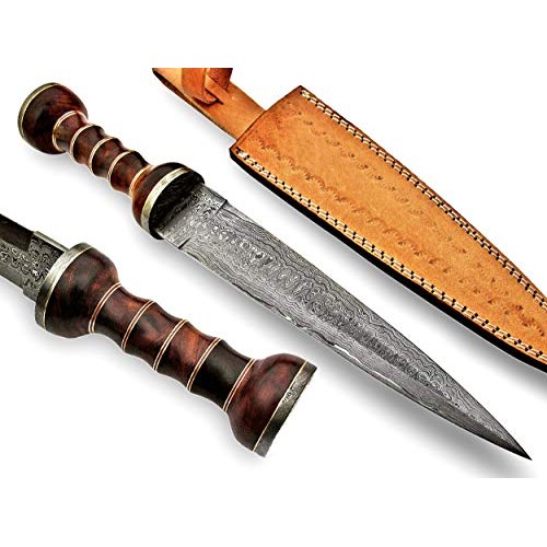 Poshland REG-M-22 Custom Handmade Damascus Steel- 15.1 Inches Hun...