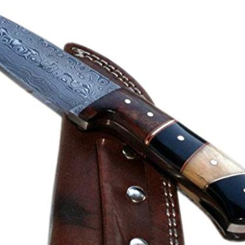 Price Reduced - BC-T-1092 - Custom Handmade Damascus Steel Knife- ...