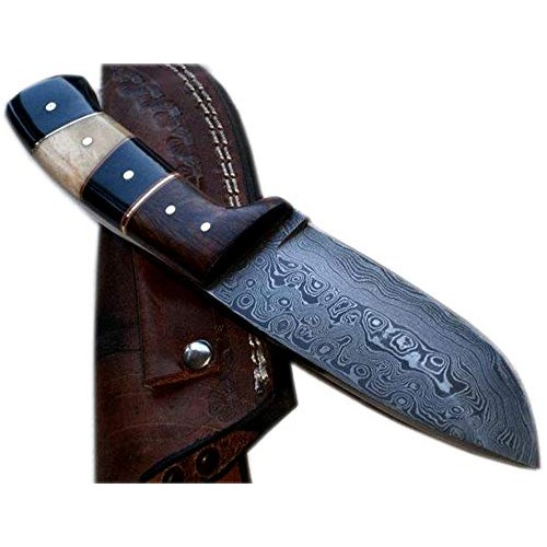 Price Reduced - BC-T-1092 - Custom Handmade Damascus Steel Knife- ...