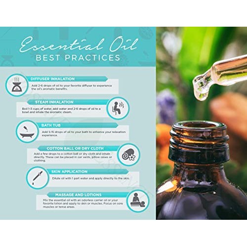 Lemongrass Essential Oil, 100% Pure and Natural, Therapeutic Grade...