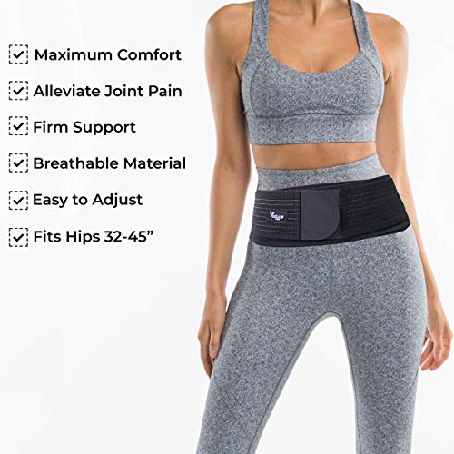 Posture Magic Sacroiliac SI Joint Support Belt for Women and Men -...
