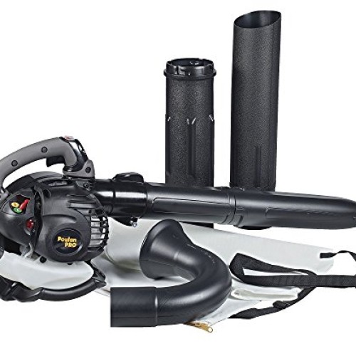 Poulan Pro PPBV25, 25cc 2-Cycle Gas 450 CFM 230 MPH Handheld Leaf ...