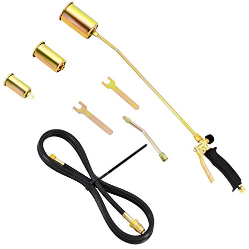 Propane Torch Weed Burner & Ice Snow Melter, Burner Torch Kit for ...
